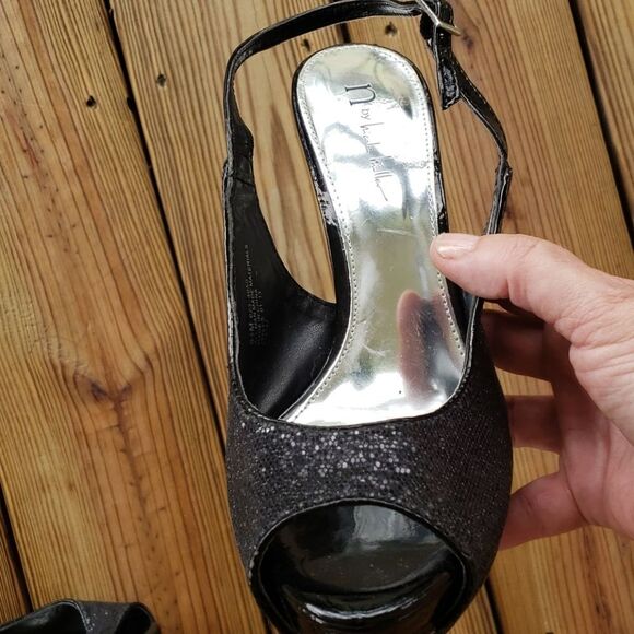 N by Nicole Miller women's platform heels, size 9.5 - Picture 2 of 11